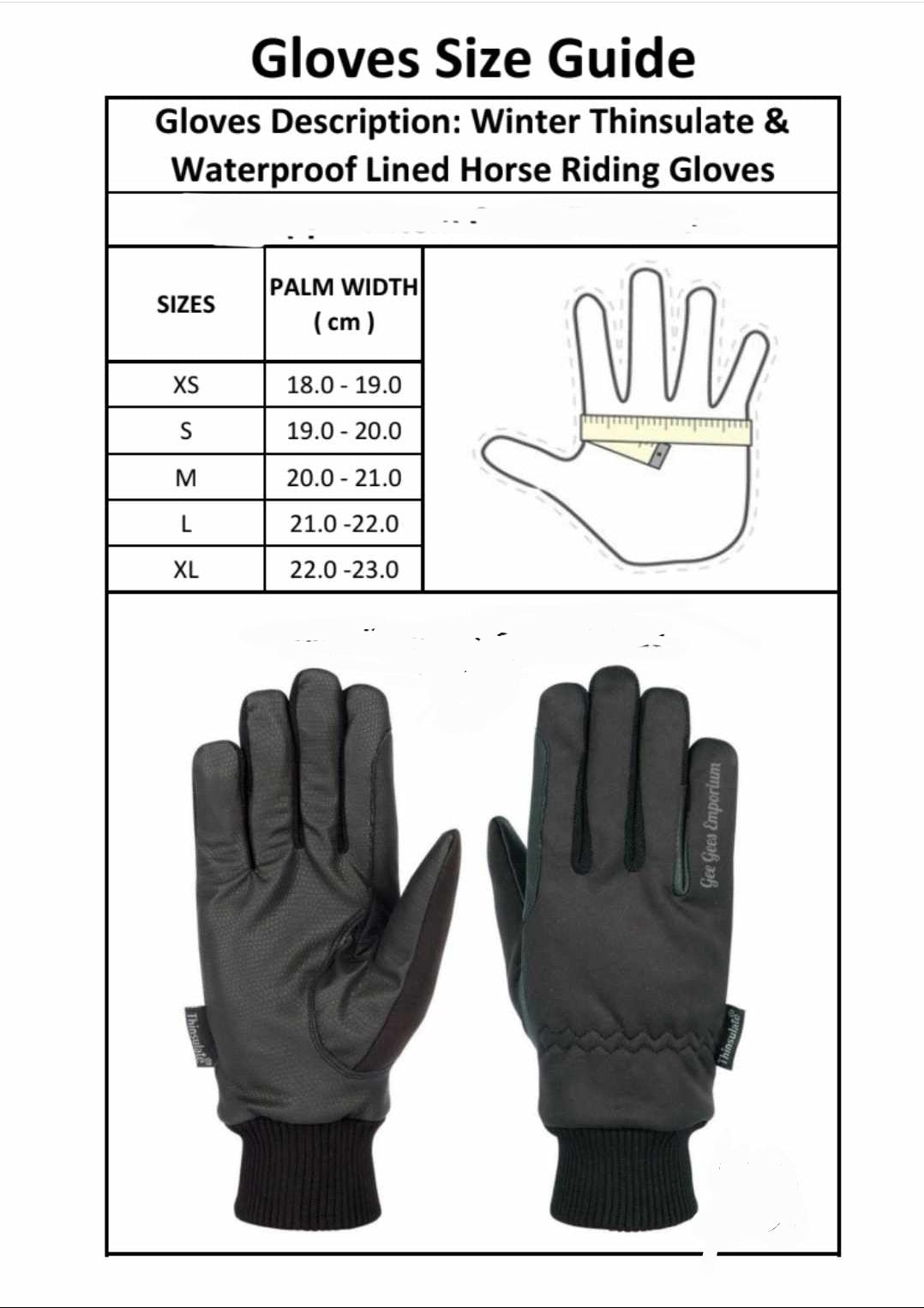 GeeGees Emporium Waterproof Thermal Winter Gloves image 7