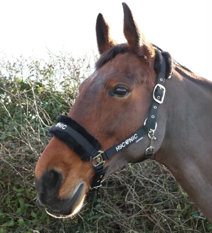 HyCONIC Faux Fur Head Collar & Lead Rope image 1