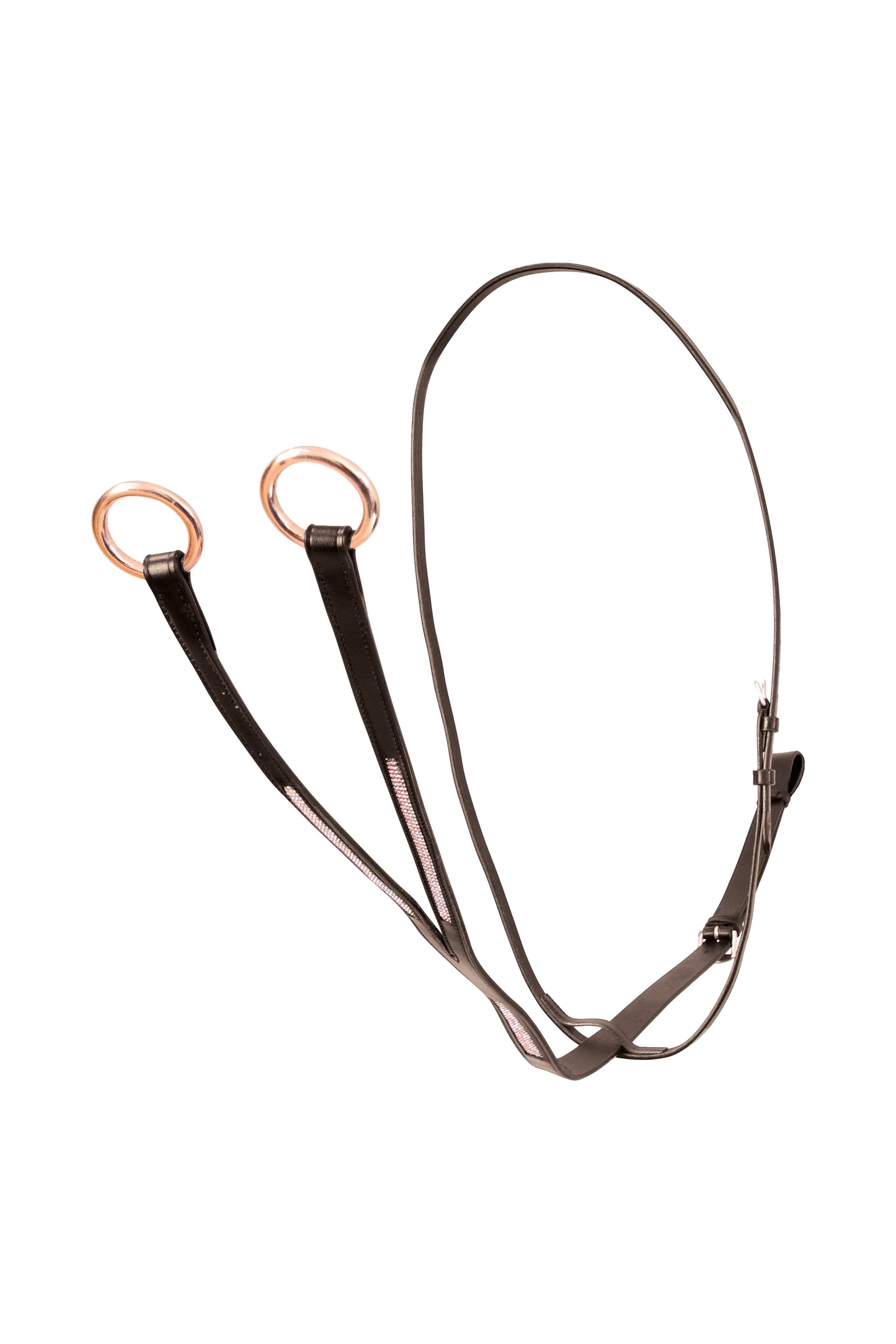 Hy Equestrian Rosciano Rose Gold Martingale image 0